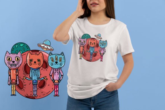 Alien Cat T-Shirt Design Review