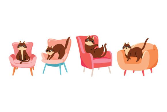 Cat Playing on the Chair Embroidery Design Review