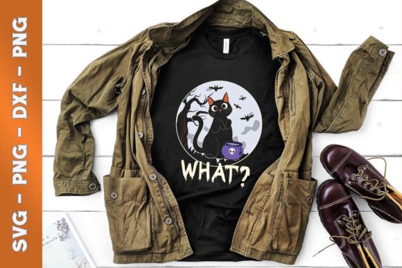 Cat What Halloween Embroidery Design Review
