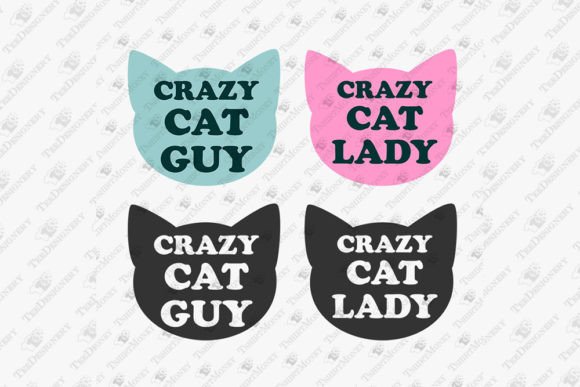 Crazy Cat Guy Lady Animal Lover Embroidery Design Review