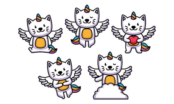 Cute Cat Unicorn Cartoon Collection Review
