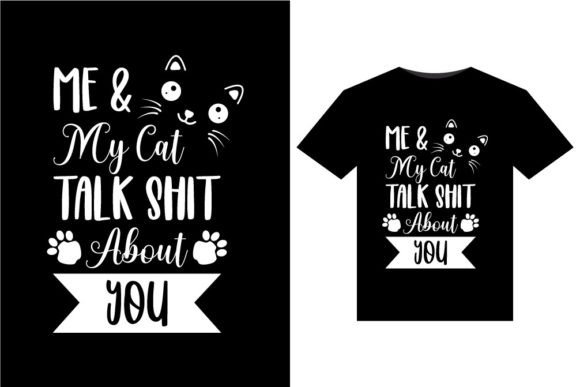 Me and My Cat Talk Shit Embroidery Design Review