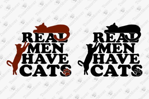 Real Men Have Cats Cat Dad Lover Embroidery Review